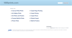 Desktop Screenshot of 1000prints.com