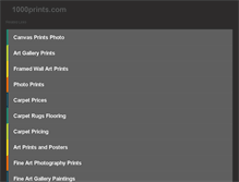 Tablet Screenshot of 1000prints.com